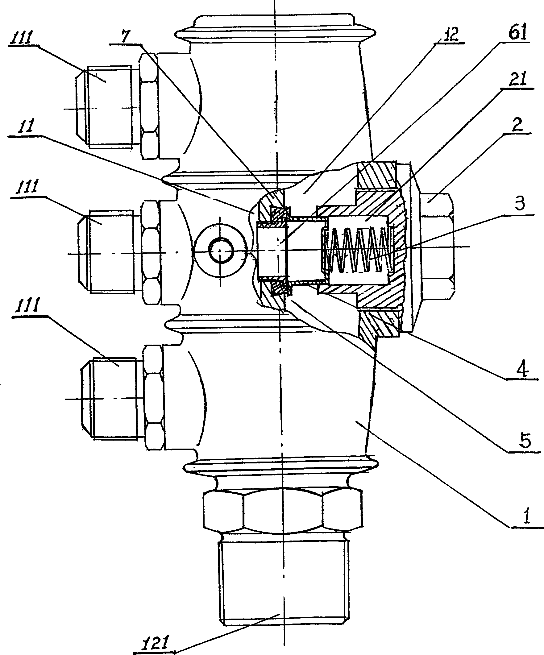 Non-return valve for air compressor