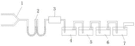 Method for treating refrigerant with freon and equipment of method