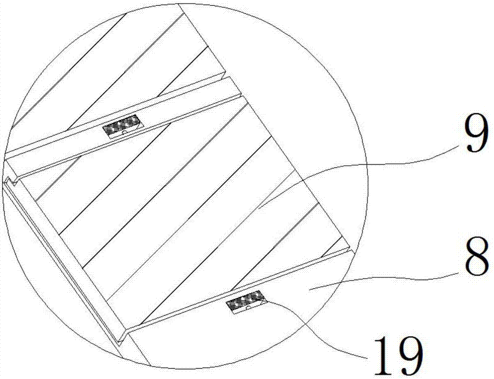 Rural environment monitoring streetlamp device based on lamp networking