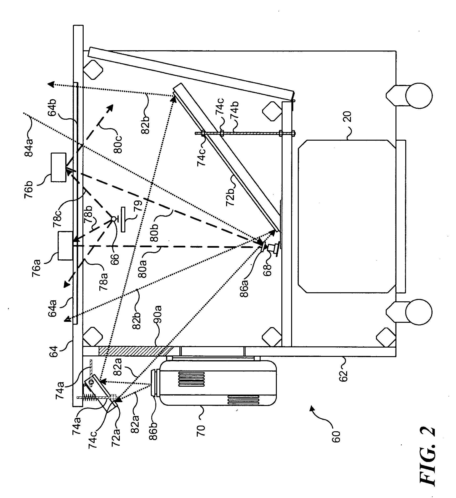 Calibration of an interactive display system