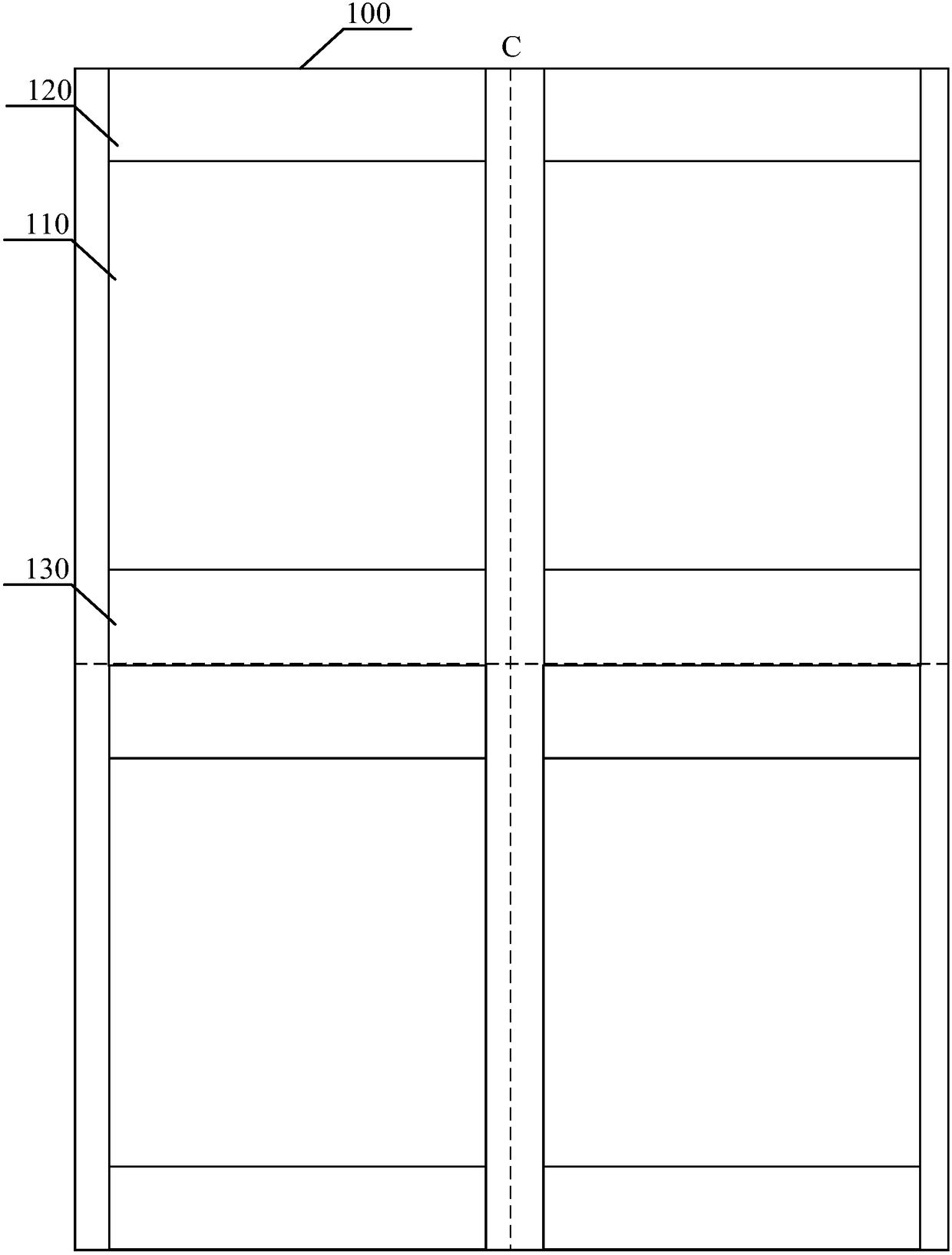 Array substrate mother board, array substrate, display device, and manufacturing method thereof