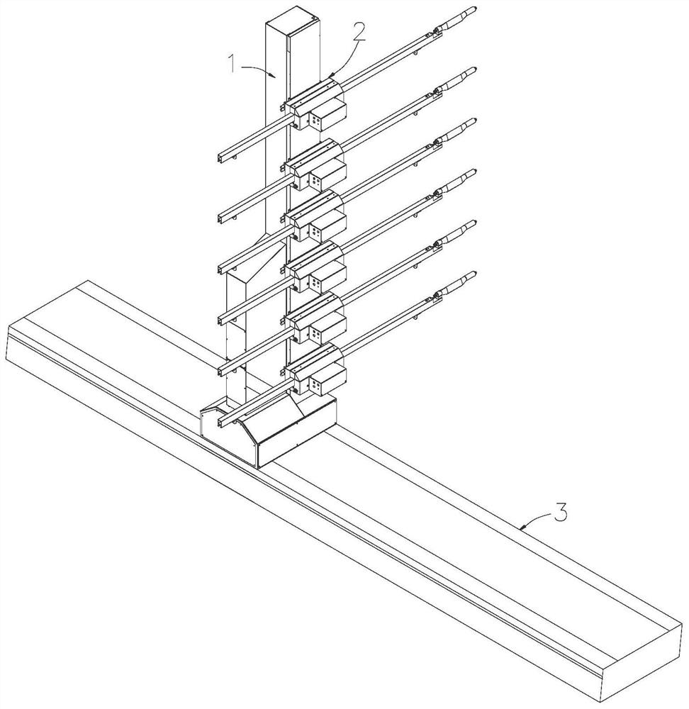 Spraying system and spraying method