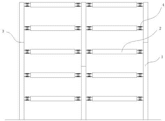 Dry rigid connection prefabricated assembly integral frame structure and construction method thereof