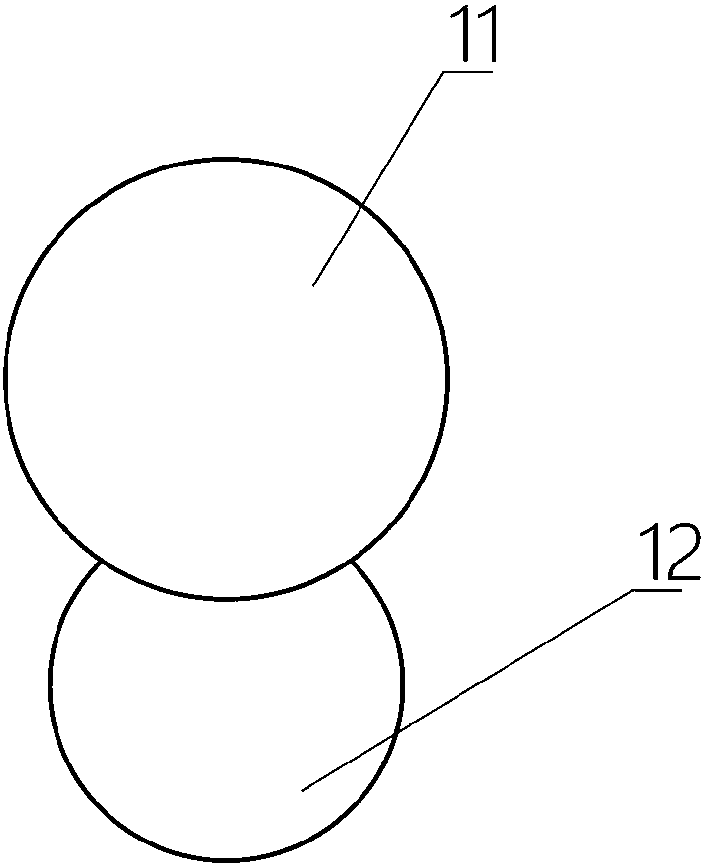 Radiation refrigeration particle and steam condensation recycling device