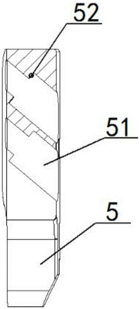 Internal fixing device for treating femoral neck fracture