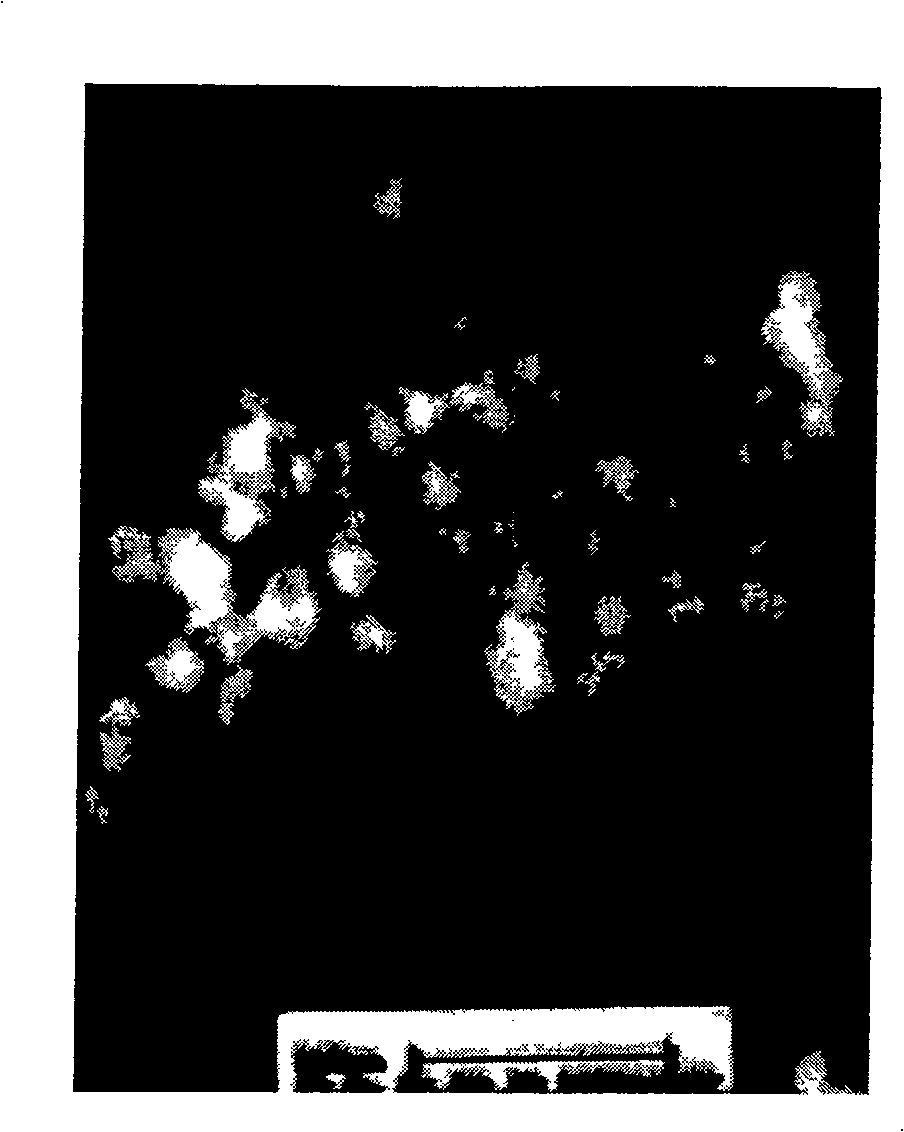 Method of preparing nano tungsten trioxide from microemulsion