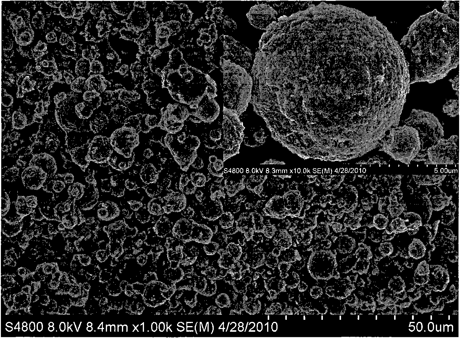 Method for preparing lithium iron phosphate nano material