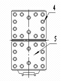 Automobile drum type brake heat dissipation system