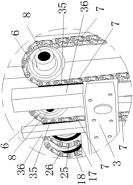 Pit drilling machine