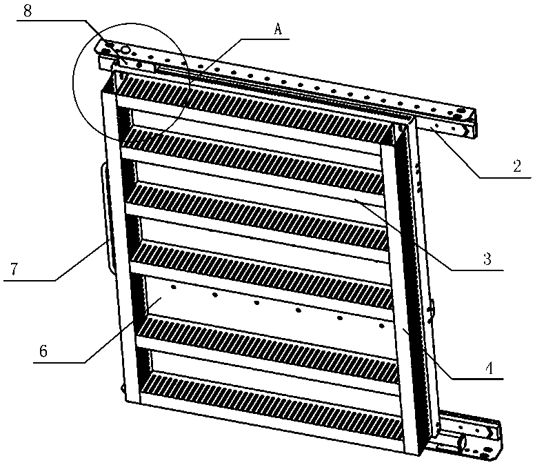 Sliding installation structure of marine electronic control module