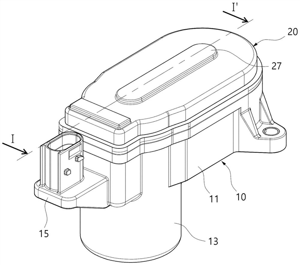 Electric parking brake actuator assembly