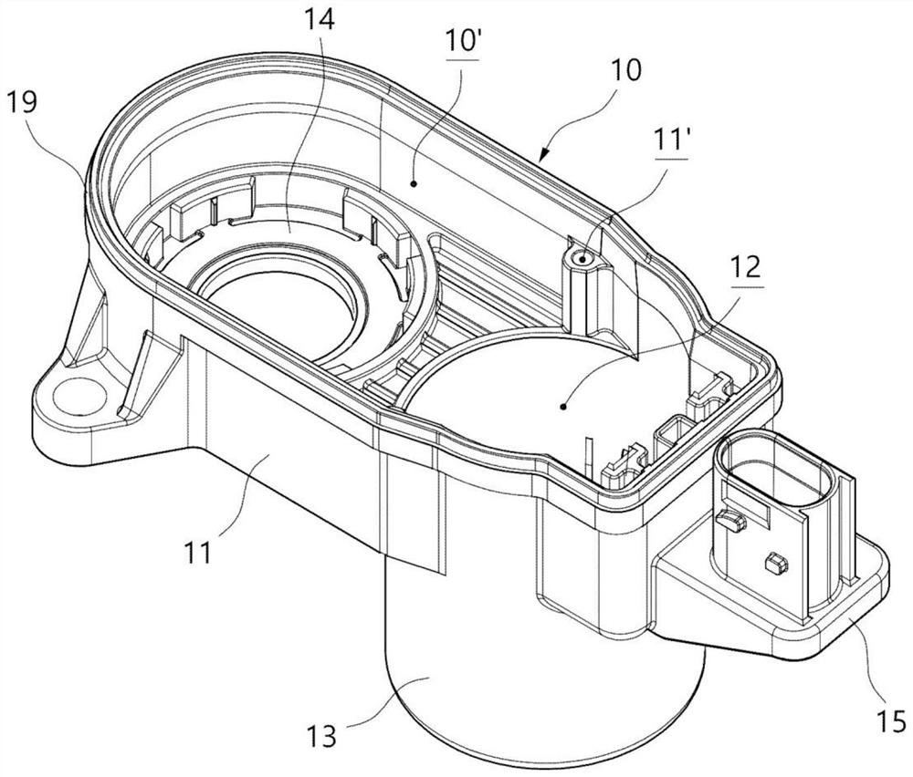 Electric parking brake actuator assembly