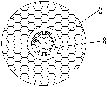 Membrane filter pressing device for pigment production waste slurry