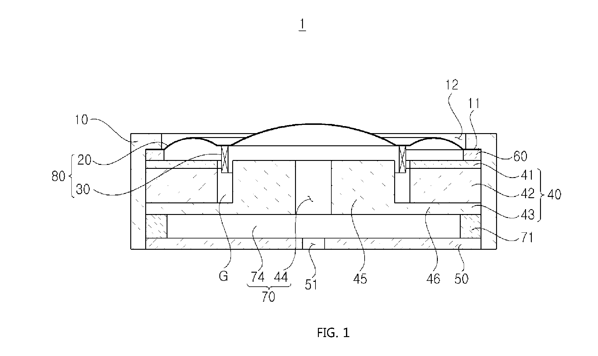 Microspeaker with inner resonance chamber