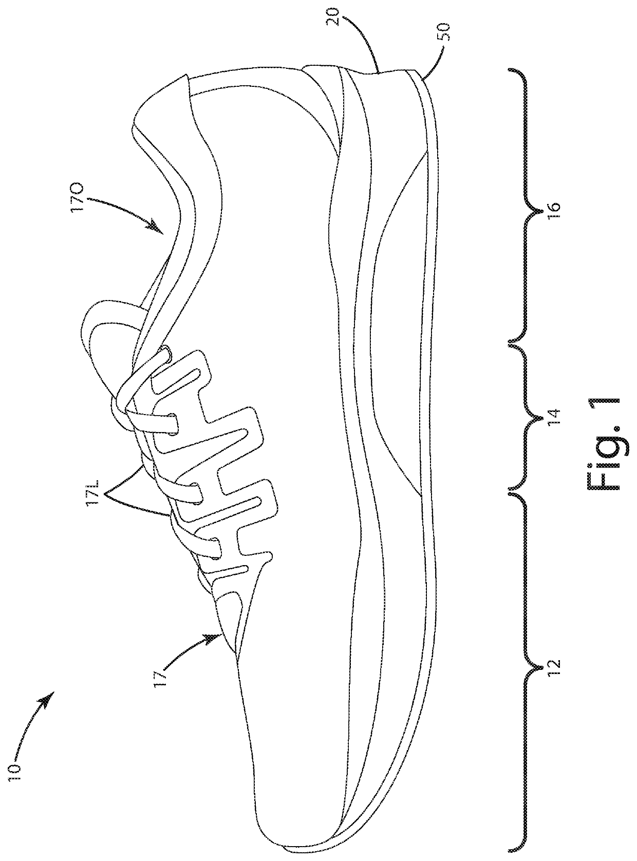 Method of manufacturing footwear