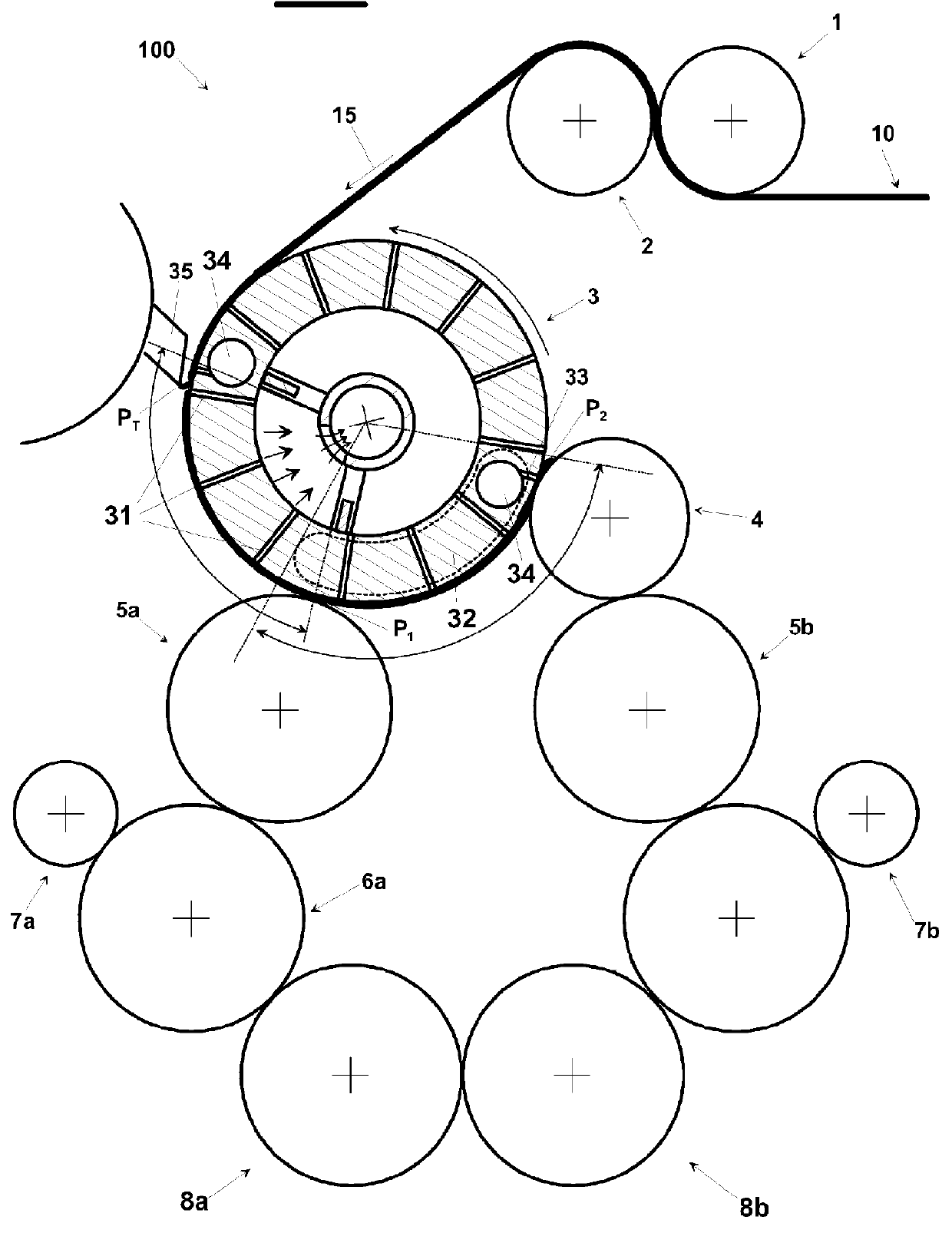 Structure of multipurpose sheet folding and stacking machine