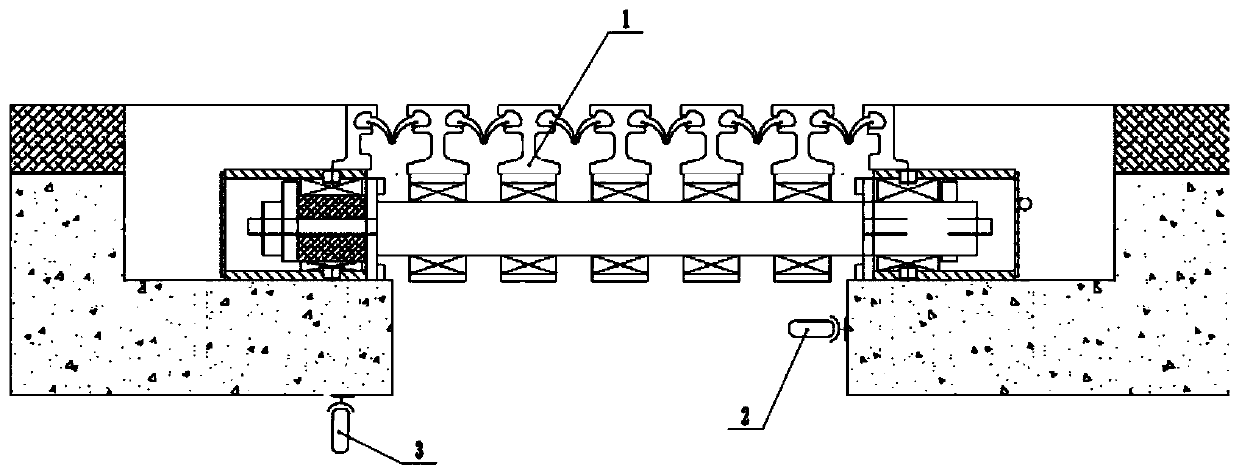 Bridge expansion joint monitoring device