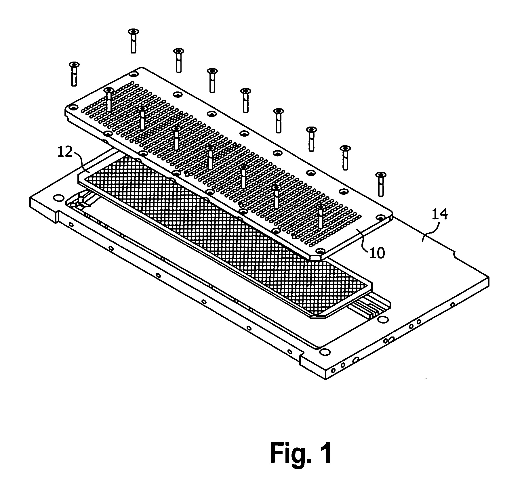 Fiber orienting technology for a breather plate