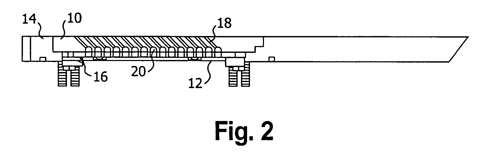 Fiber orienting technology for a breather plate