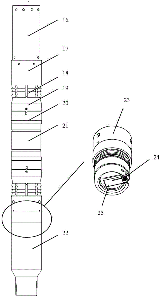 Shale gas well no-killing production tubular column capable of being lifted up and put down under no pressure and construction method