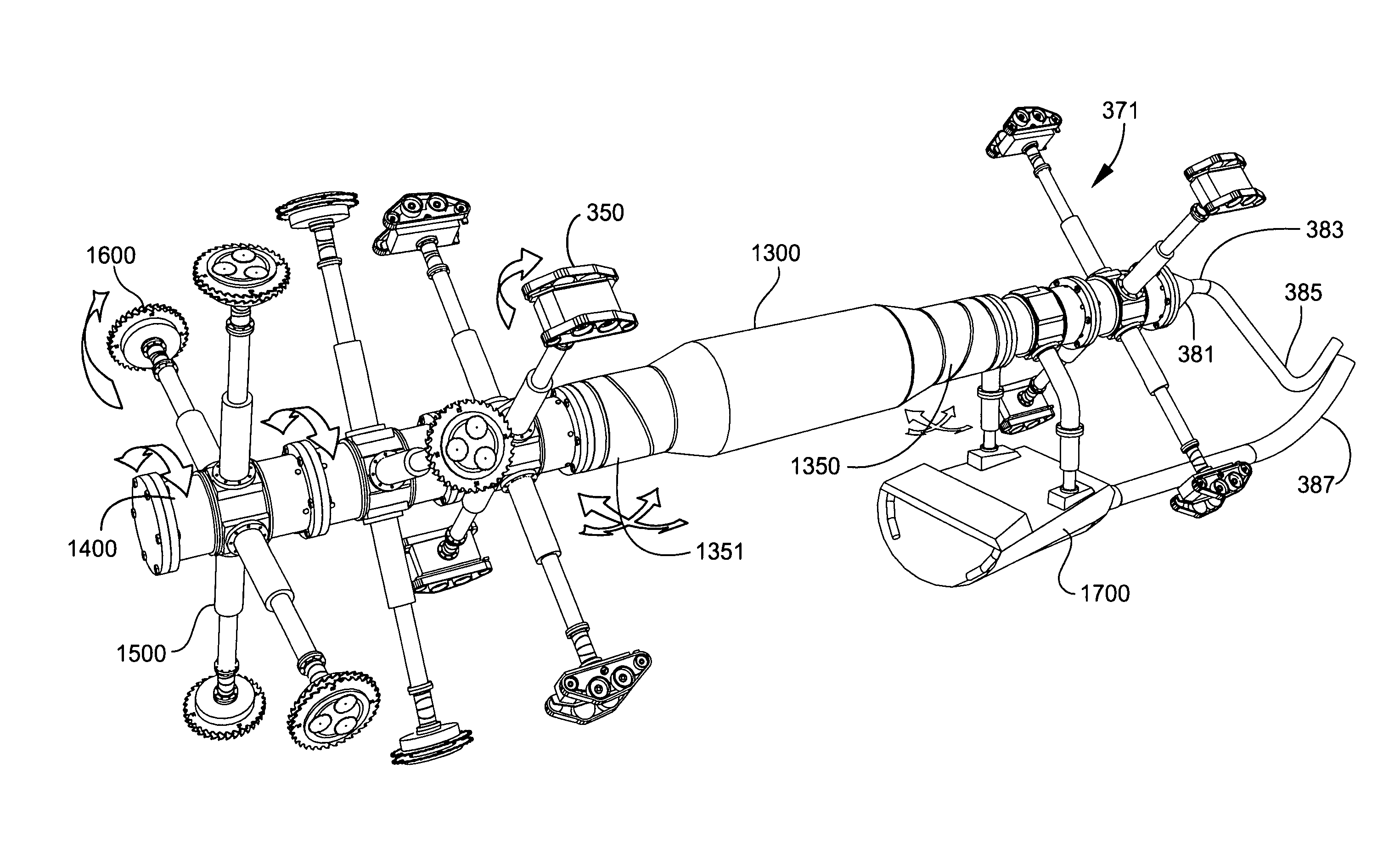 Submersible robotically operable vehicle system for infrastructure maintenance and inspection