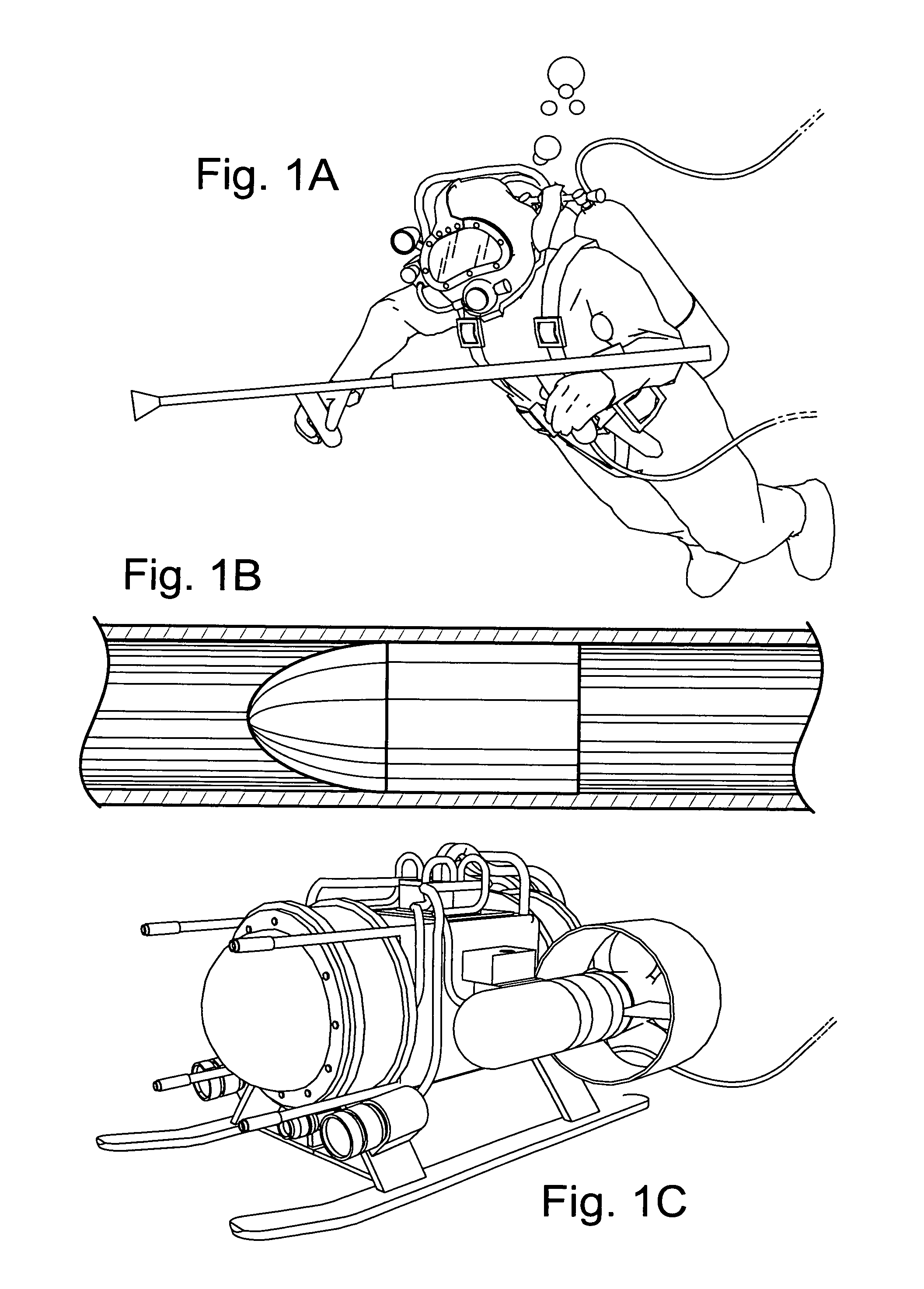 Submersible robotically operable vehicle system for infrastructure maintenance and inspection