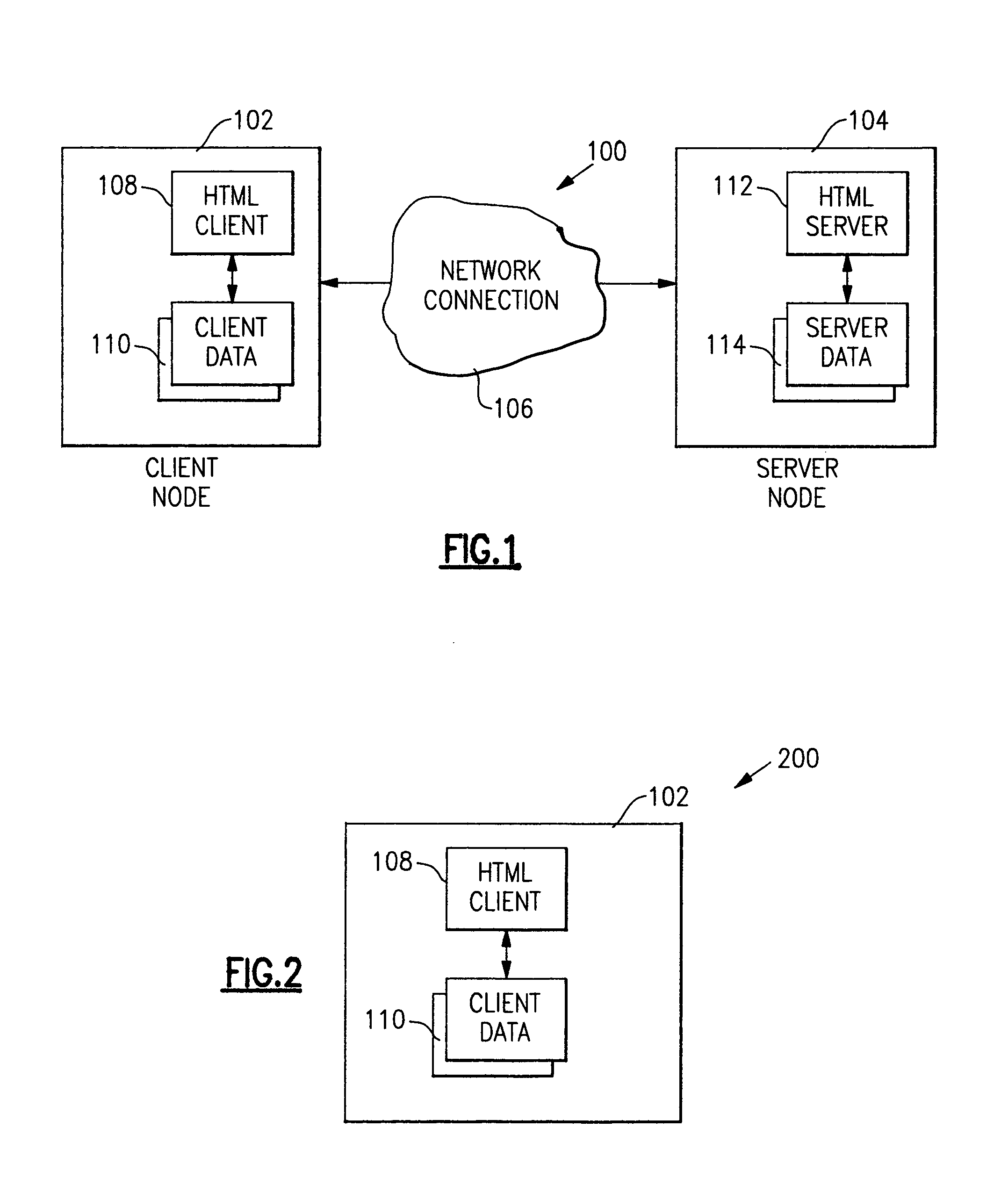 Method and apparatus for providing local data persistence for web applications