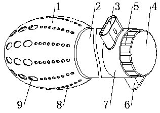 Clinical multi-head enhanced type stomach pump for gastroenterology department