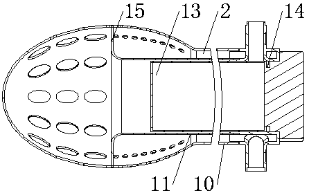 Clinical multi-head enhanced type stomach pump for gastroenterology department