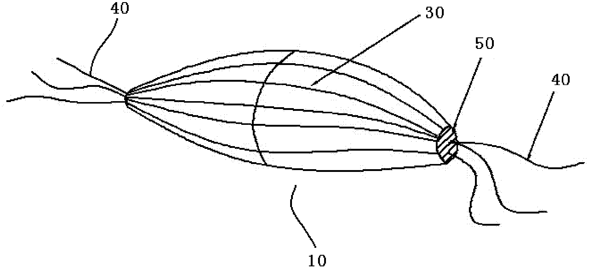 Electroshock extension artificial muscle movement device