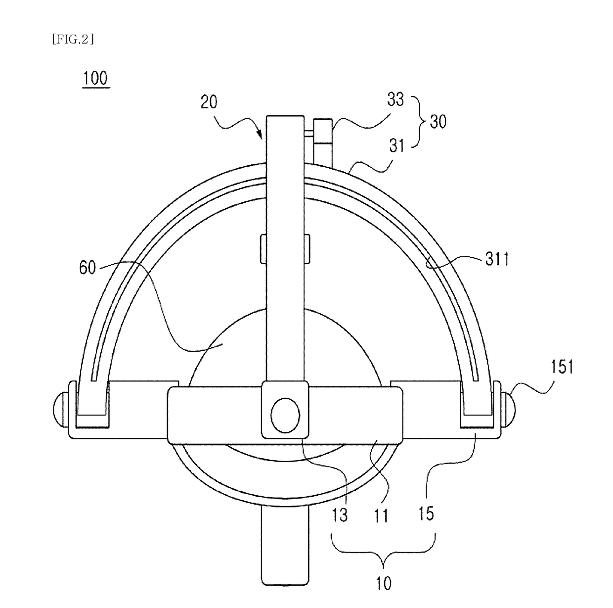 Helmet-type low-intensity focused ultrasound stimulation device and system