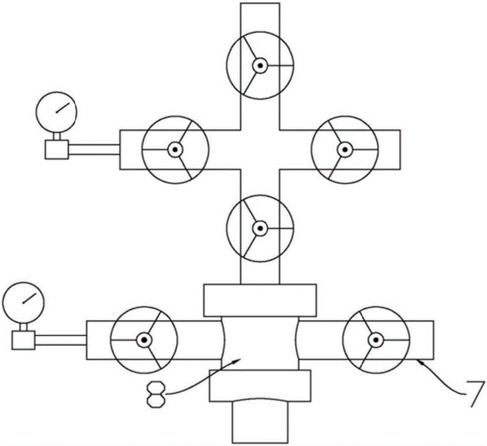 Under-pressure well repairing working device and method of oil-gas field