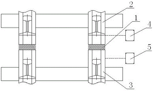 Rail joint transverse dislocation detection device and method