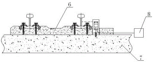 Rail joint transverse dislocation detection device and method