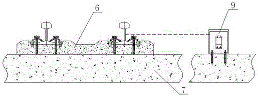 Rail joint transverse dislocation detection device and method