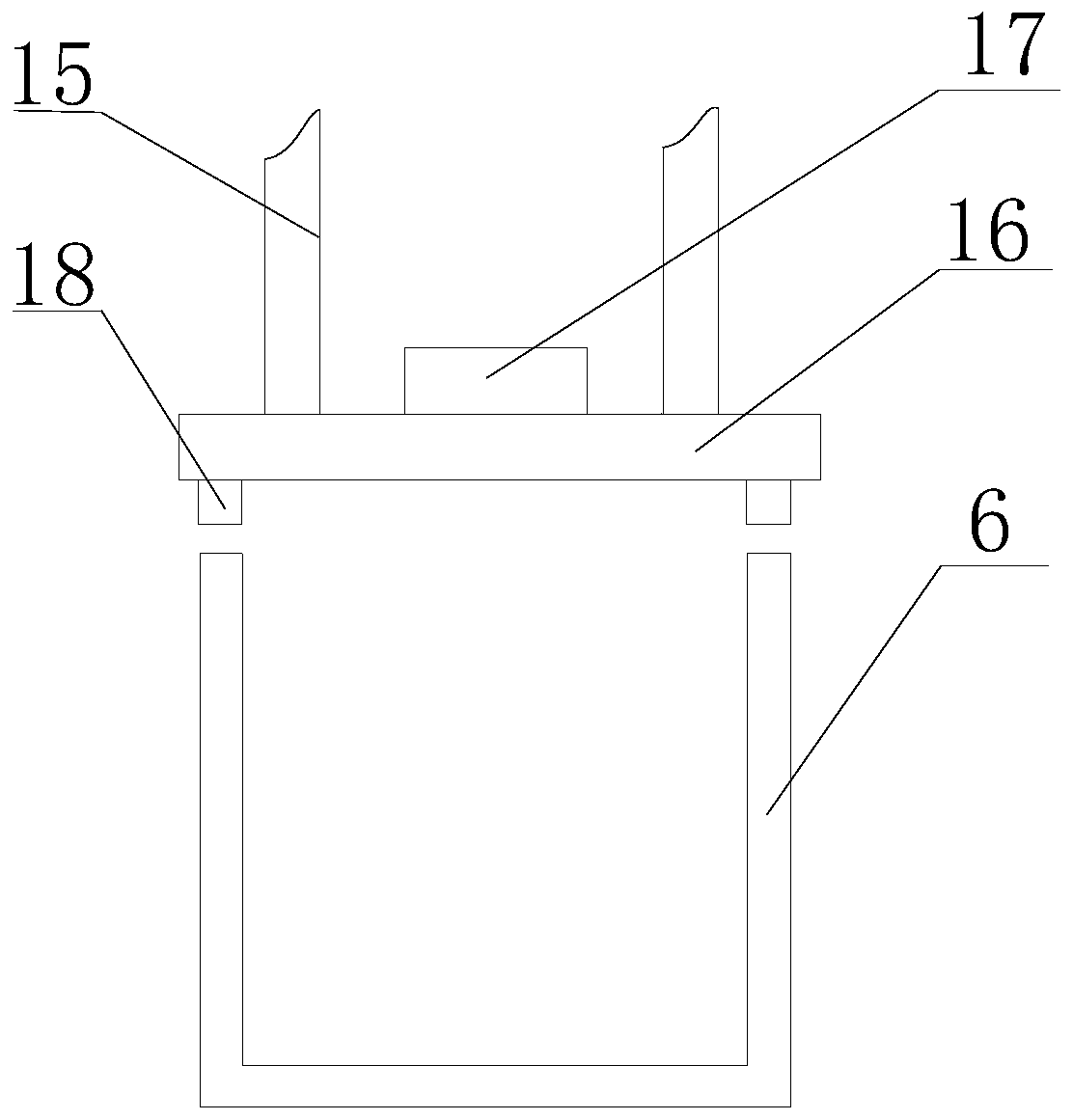 Steel wool ball packaging box plastic film sealing device