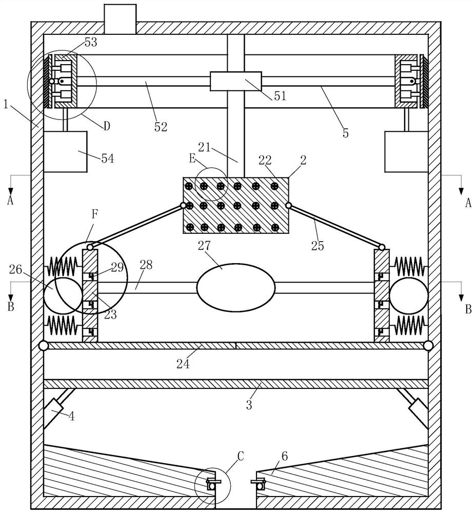 A self-cleaning chemical material recovery equipment