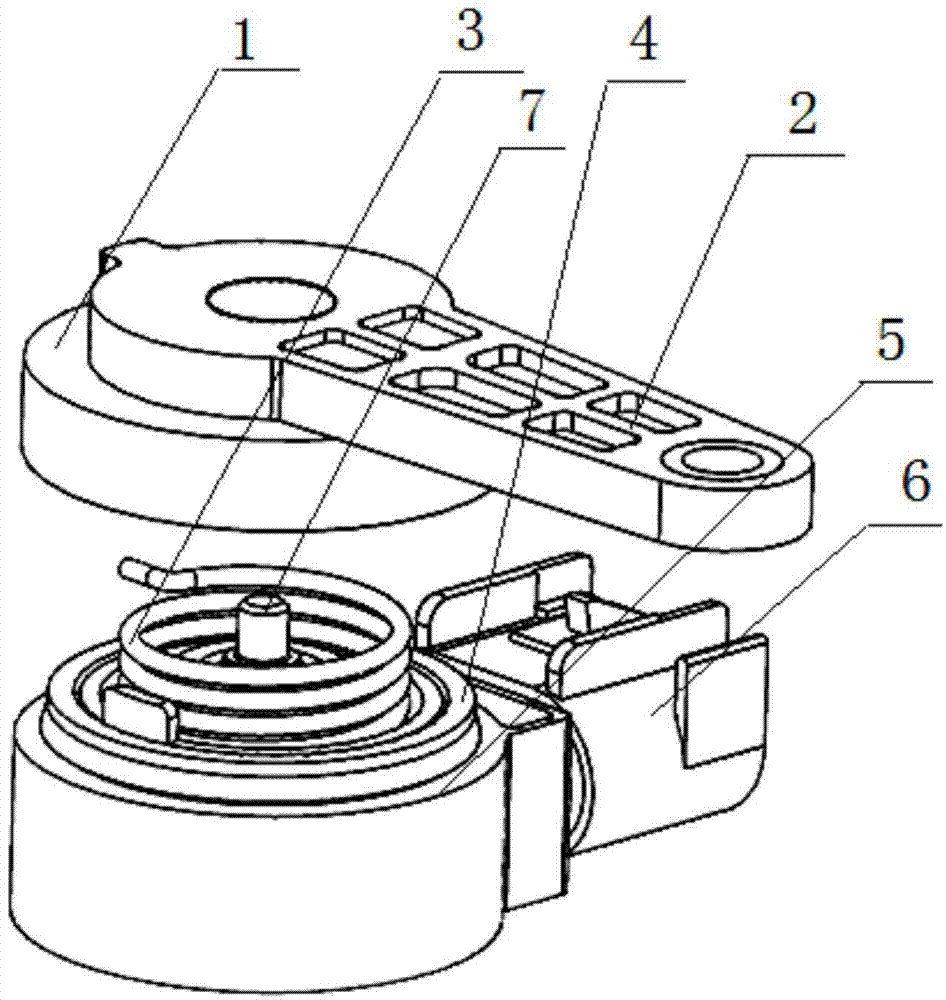 Vehicle body height sensor