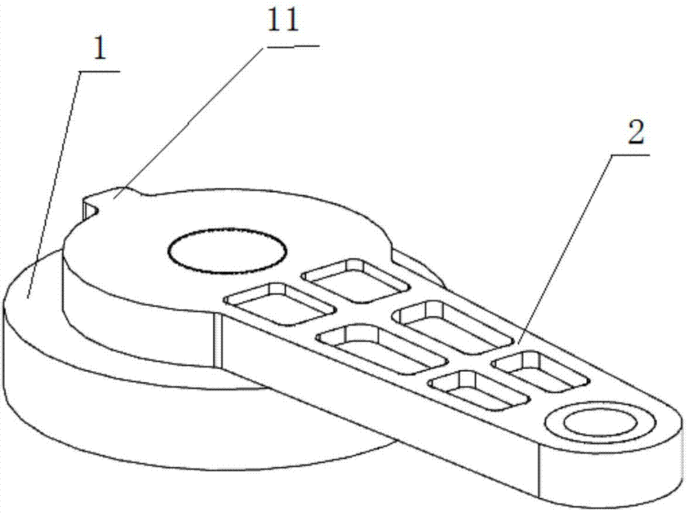 Vehicle body height sensor