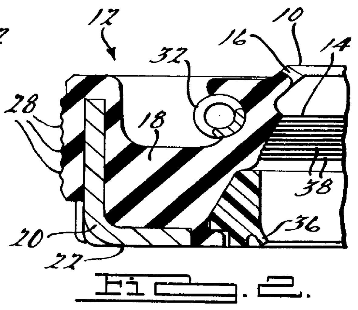 Fluid side contamination exclusion sealing lip for radial shaft seals