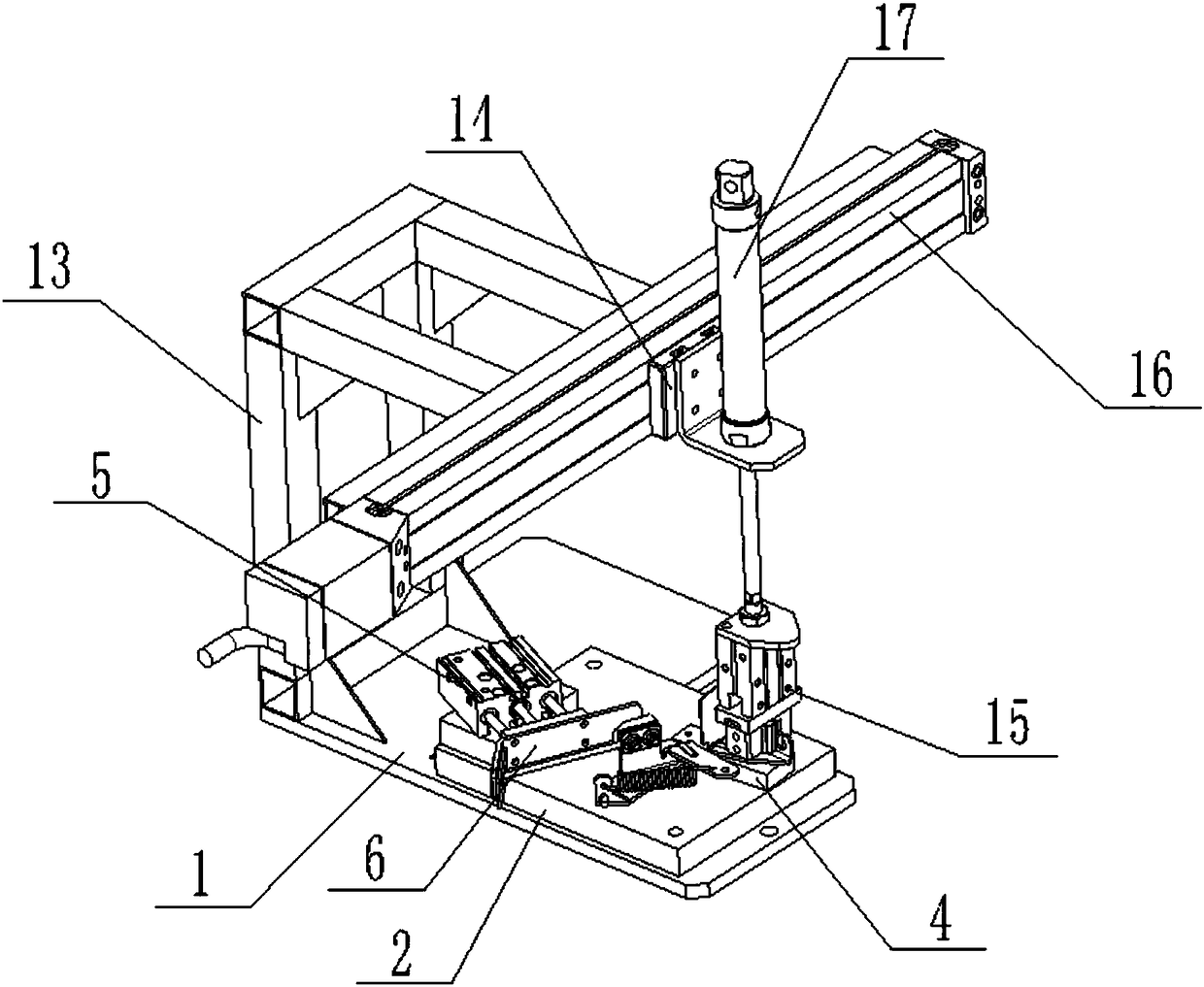 Mower brake make-and-break detection device and detection method thereof