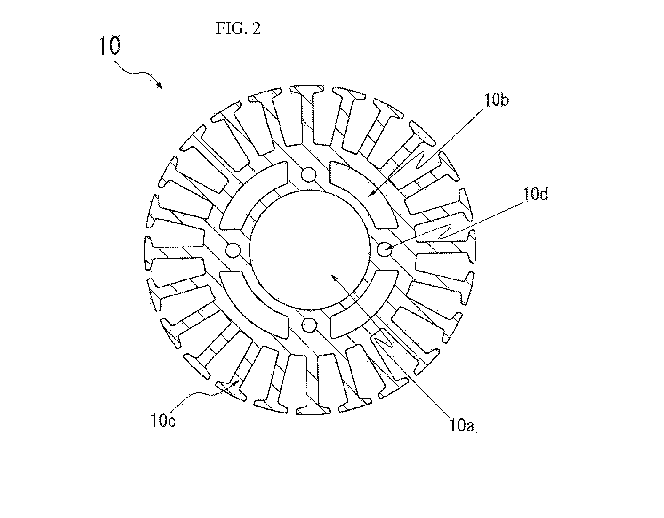 Outer rotor type motor