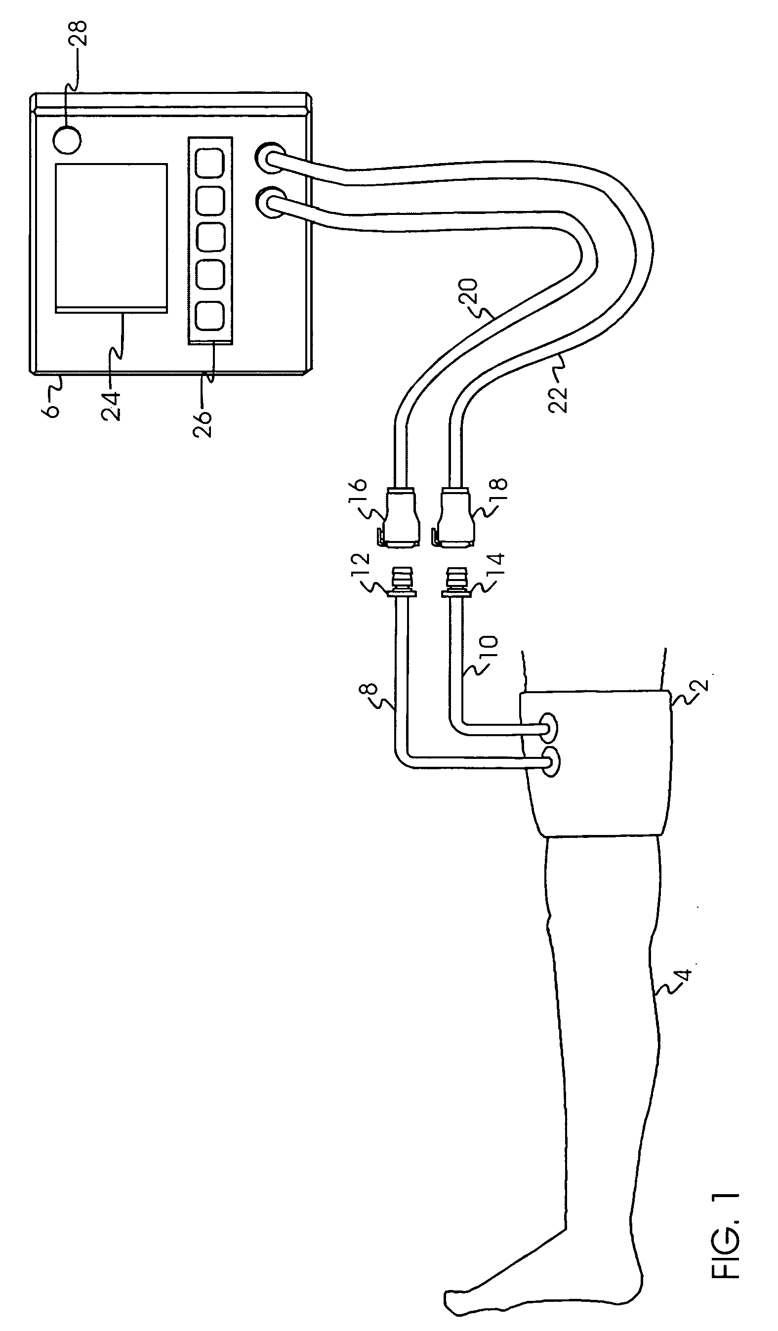 Occlusion detector for dual-port surgical tourniquet systems