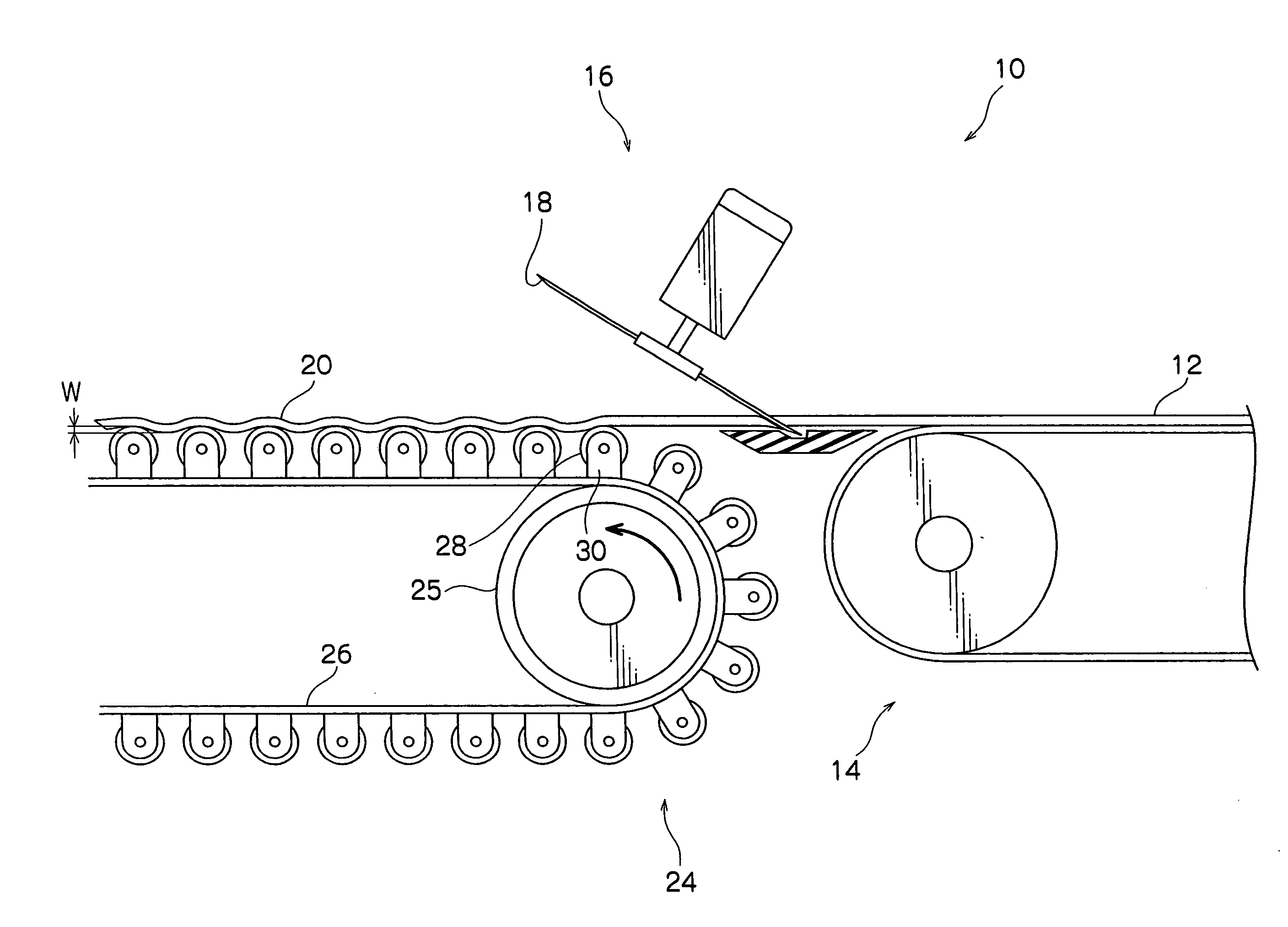 Rubber Member Conveying Device and Rubber Member Supplying System with the Same