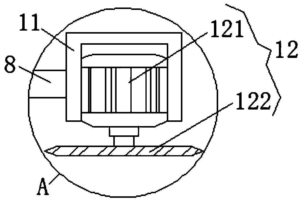 Automatic pruning device for urban road greenbelts