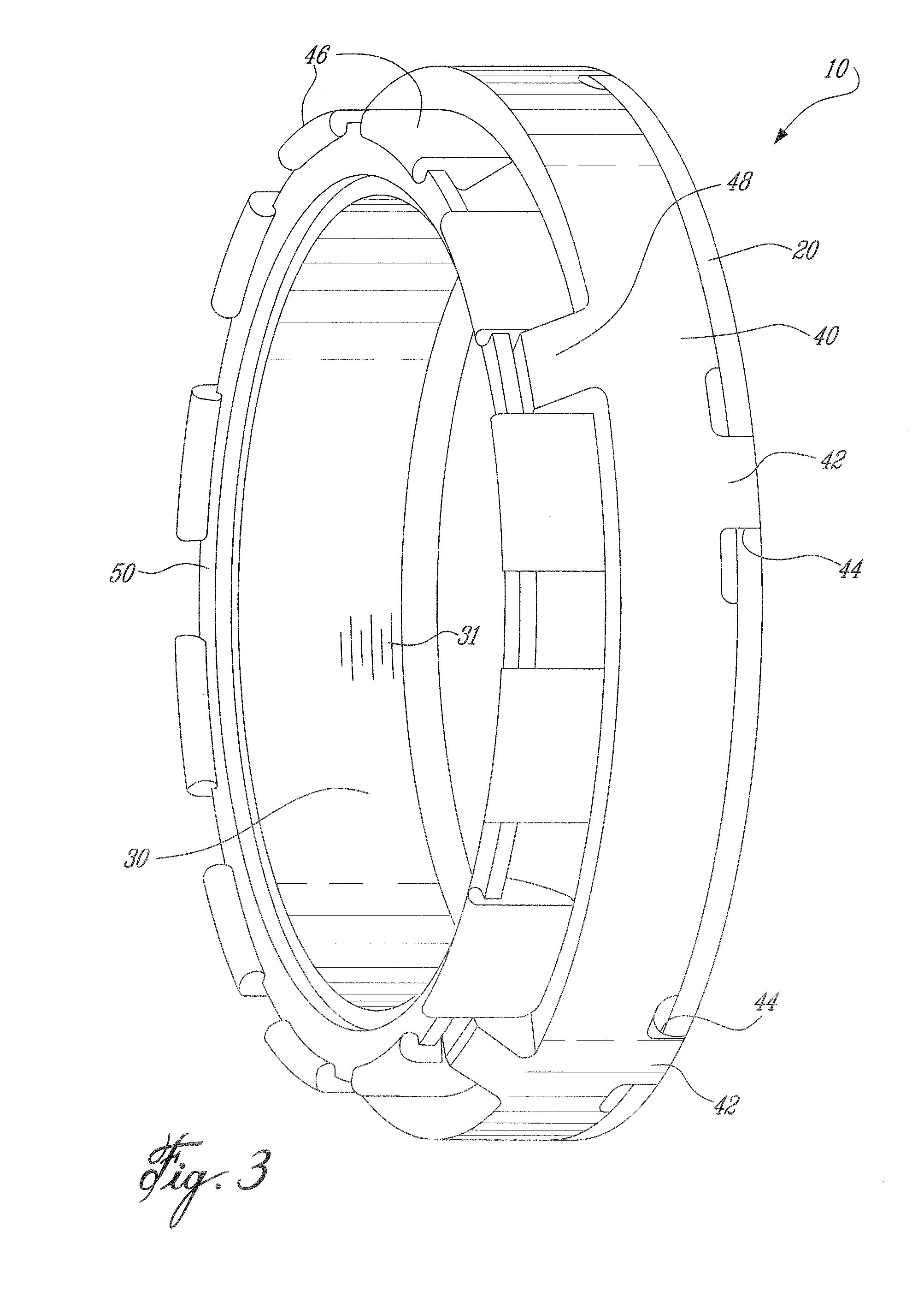 Arrangement for releasably holding a component in a fixed position on a shaft