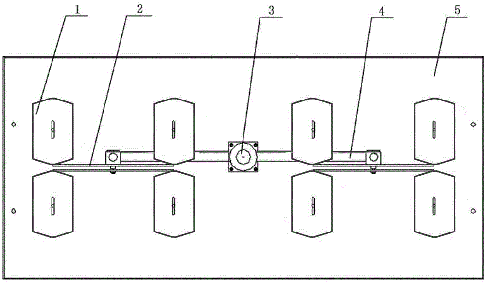 Full-band television transmitting antenna based on rhombic oscillators