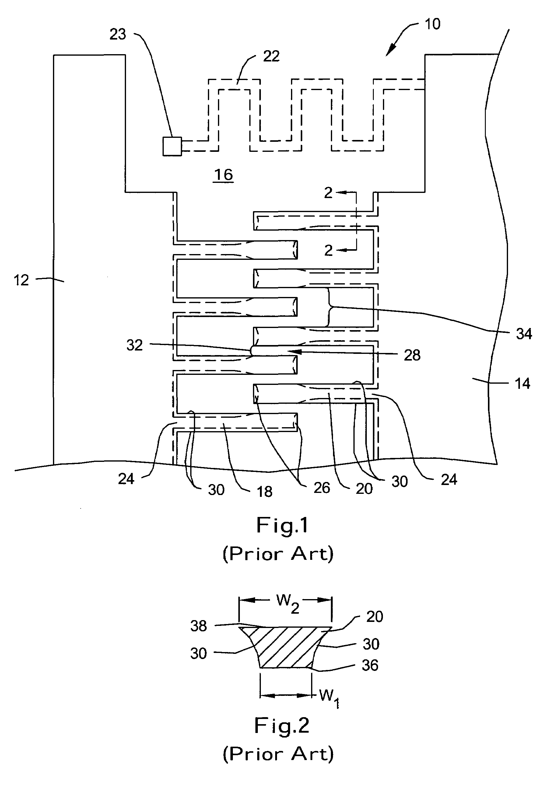 Method for reducing harmonic distortion in comb drive devices