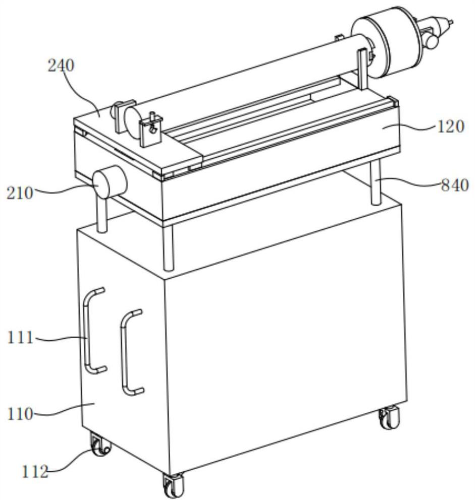 Automatic welding equipment for plateau area railway station house beam columns