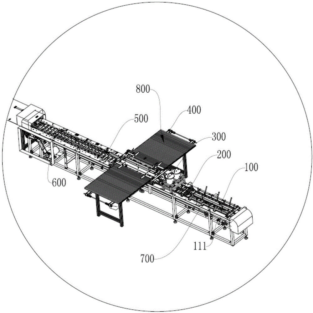 Efficient strip-shaped article packaging line